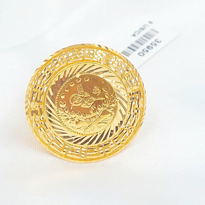 21K خاتم رشادي-مجوهرات الشيخ سعيد-Saeed Jewelry 