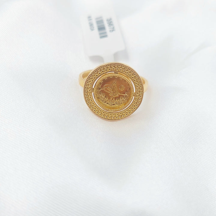 Rashadi Ring Made of 21K Gold by Saeed Jewelry 