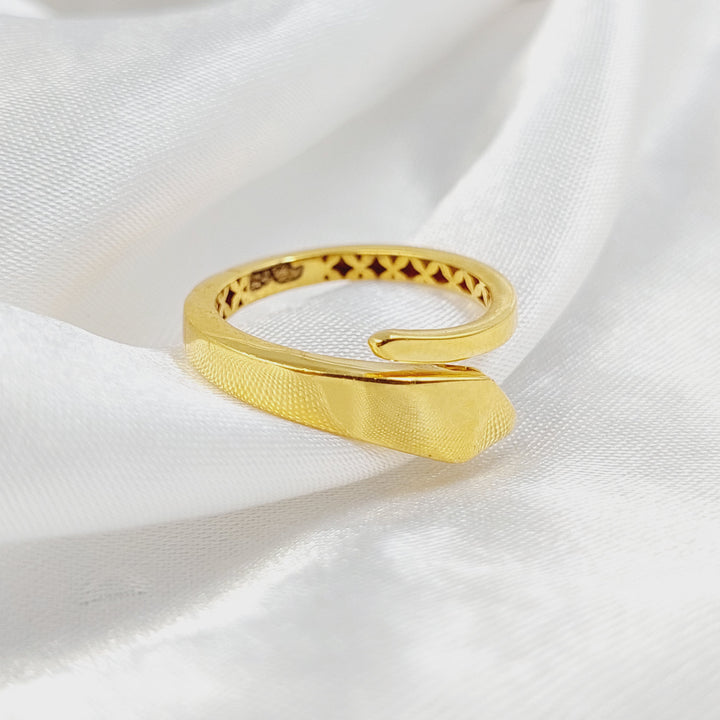 21K Gold Snake Ring by Saeed Jewelry - Image 2