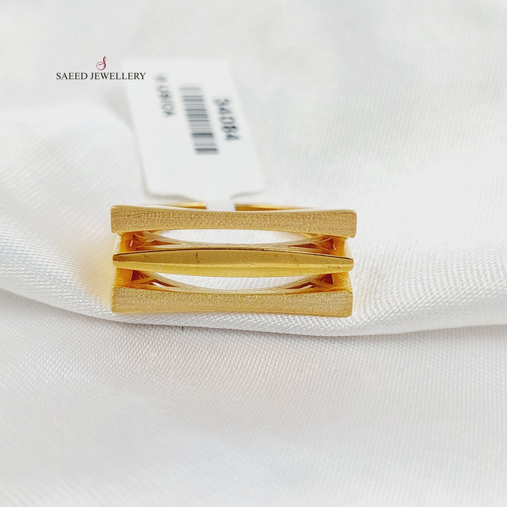 21K خاتم تركي-مجوهرات الشيخ سعيد-Saeed Jewelry 