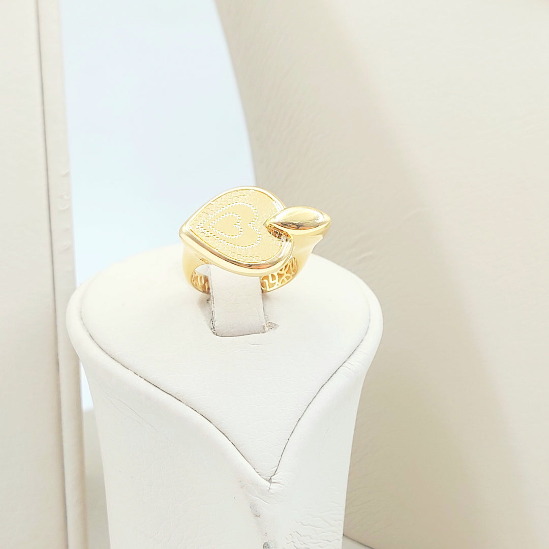 Deluxe Heart Set Made of 21K Gold by Saeed Jewelry 
