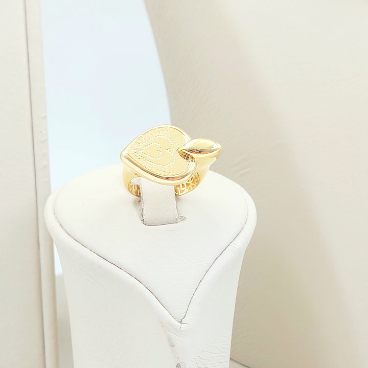 Deluxe Heart Set Made of 21K Gold by Saeed Jewelry 