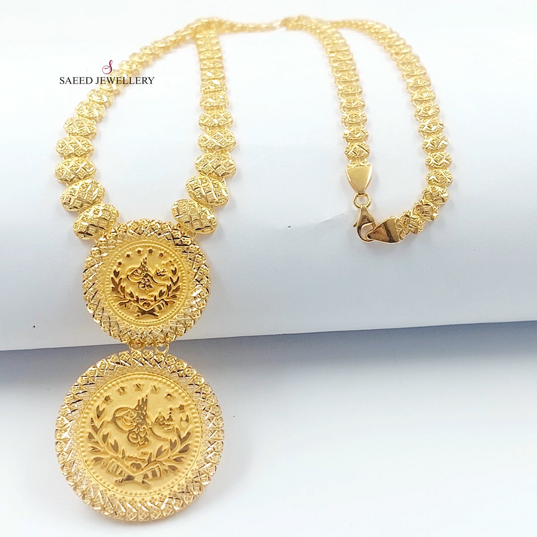 Deluxe Rashadi Set Made of 21K Gold by Saeed Jewelry 