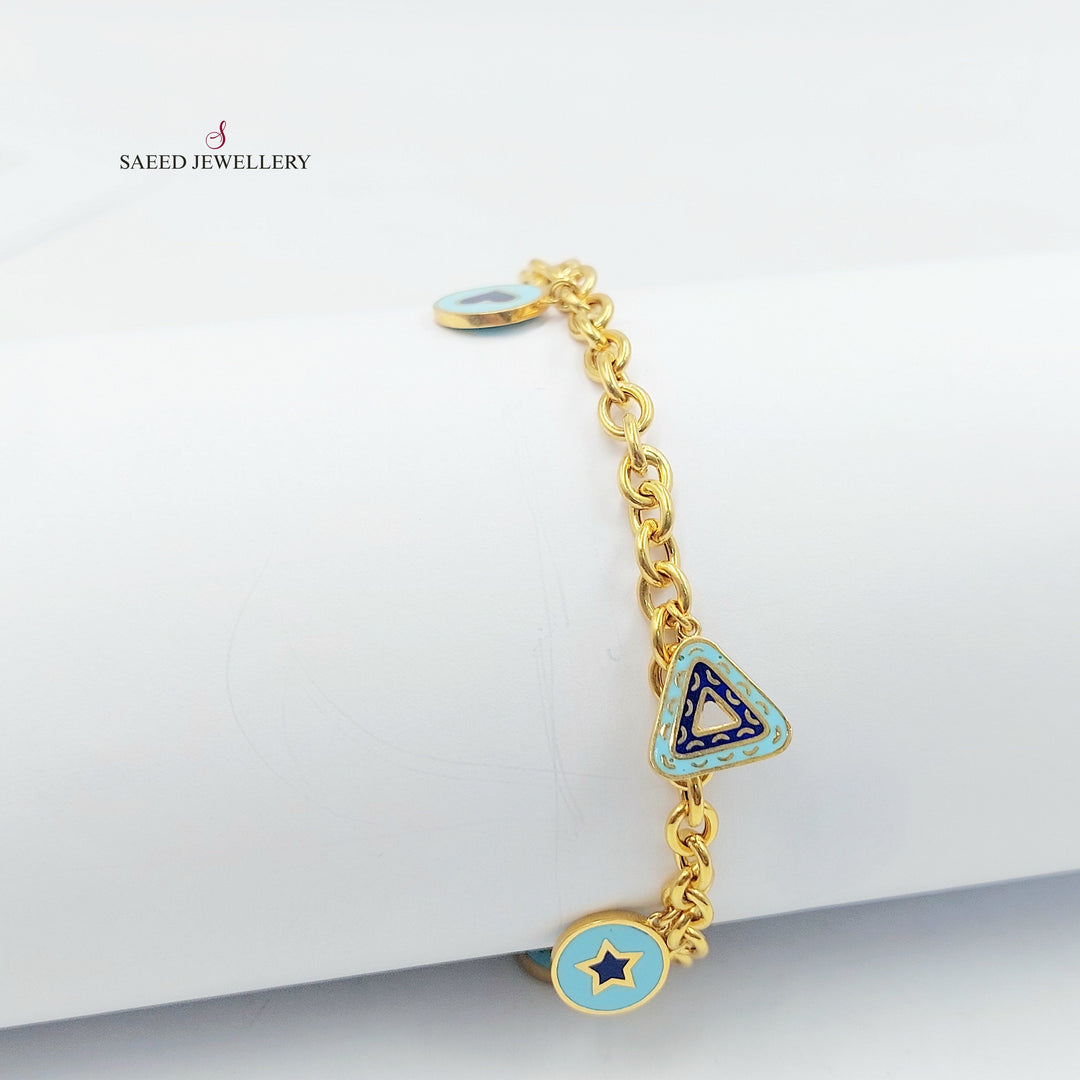 21K طقم انفينيتي-مجوهرات الشيخ سعيد-Saeed Jewelry 