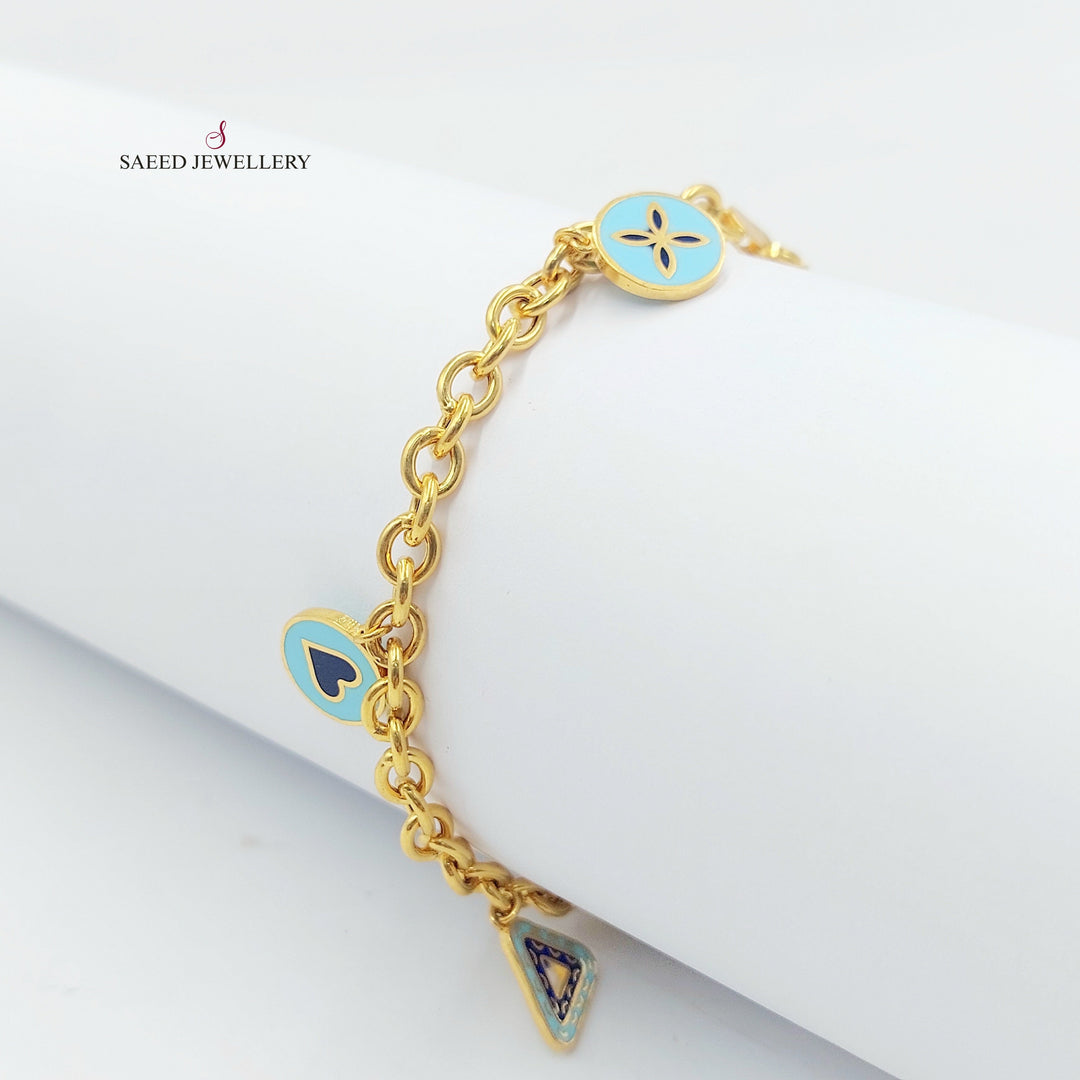 Infinite Set Made of 21K Gold by Saeed Jewelry 