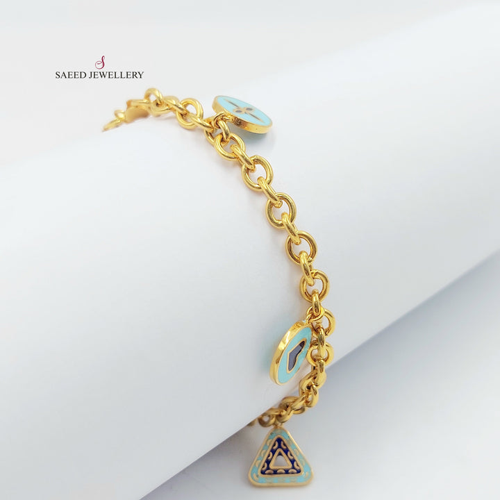 Infinite Set Made of 21K Gold by Saeed Jewelry 