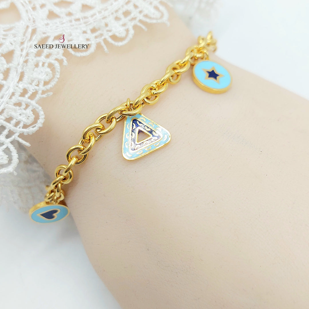 Infinite Set Made of 21K Gold by Saeed Jewelry 