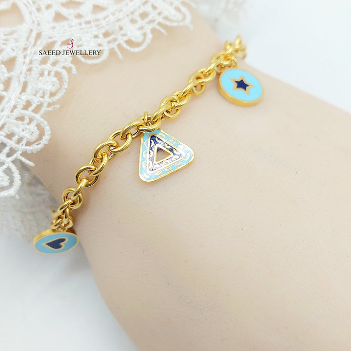 Infinite Set Made of 21K Gold by Saeed Jewelry 