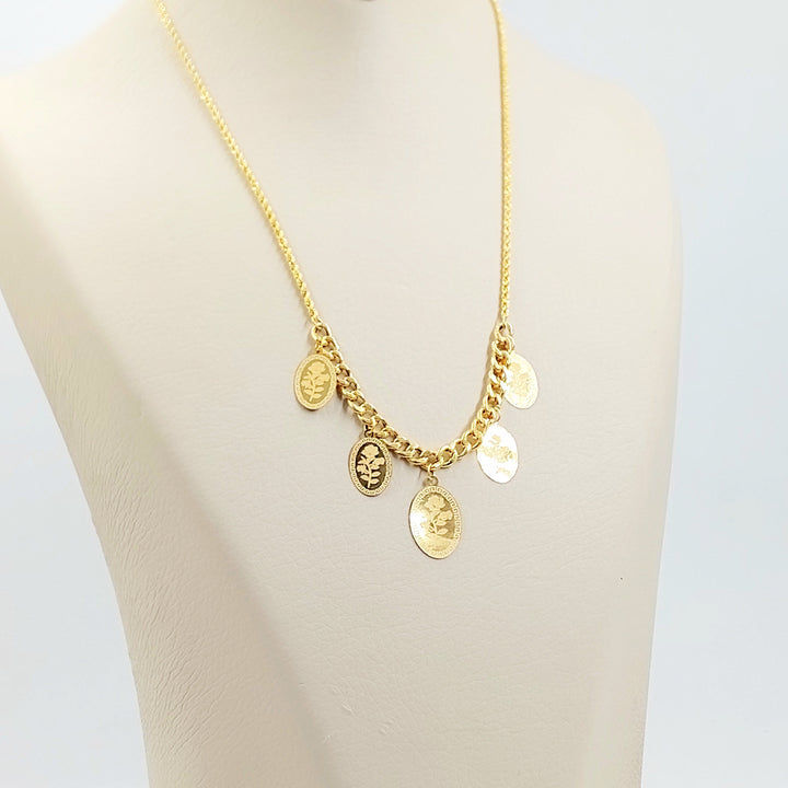 Ounce Set Made of 21K Gold by Saeed Jewelry 