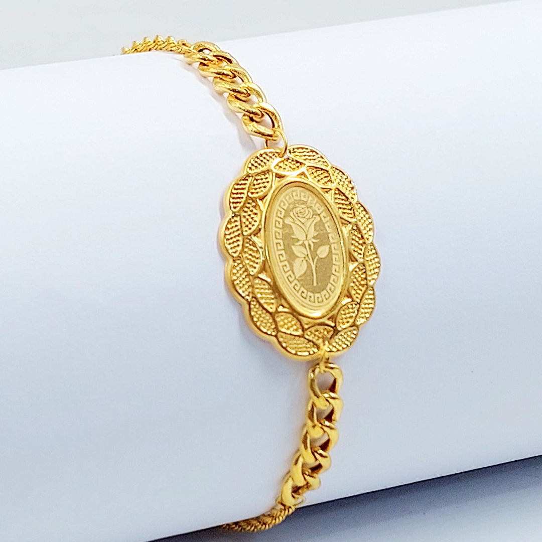 Ounce Set Made of 21K Gold by Saeed Jewelry 