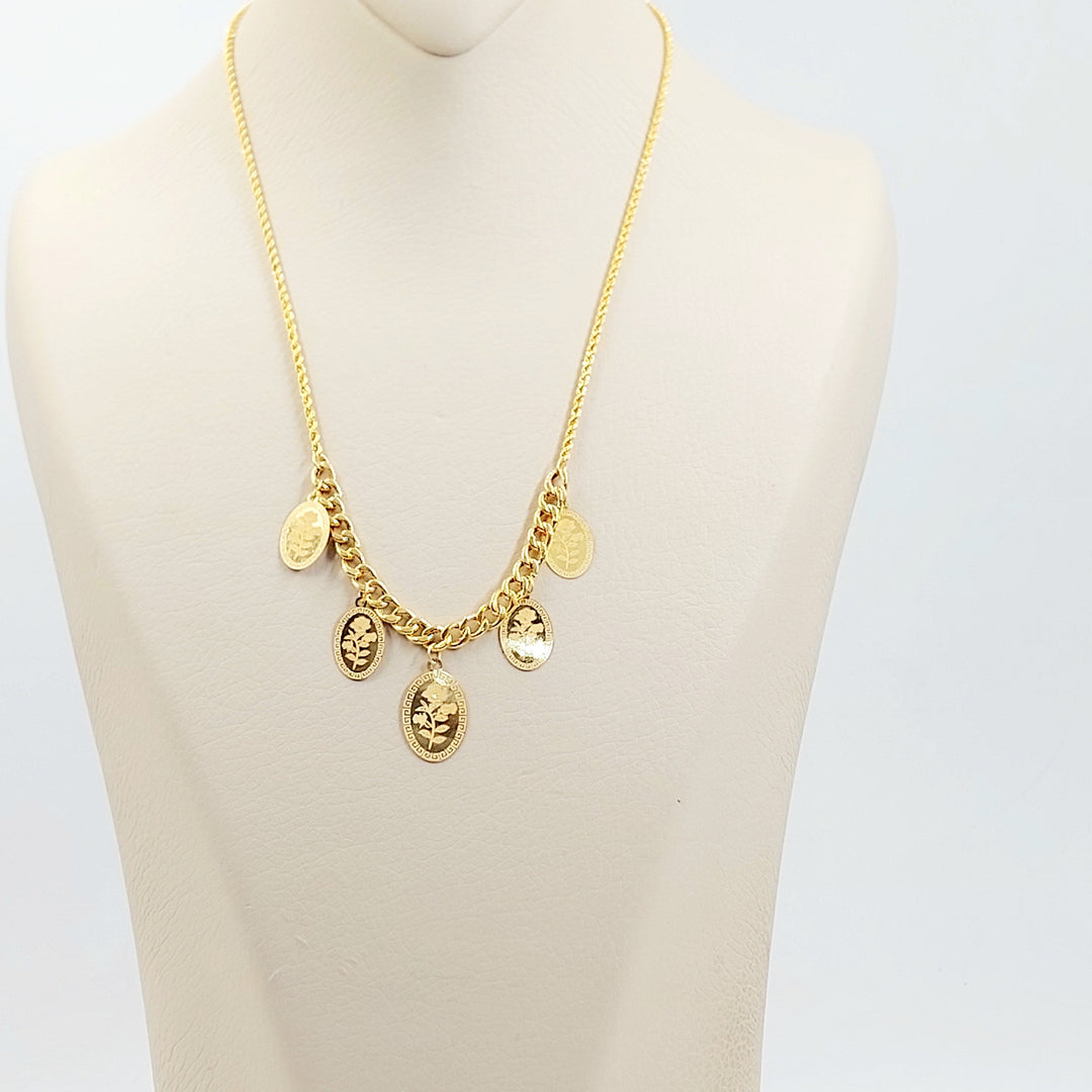 Ounce Set Made of 21K Gold by Saeed Jewelry 