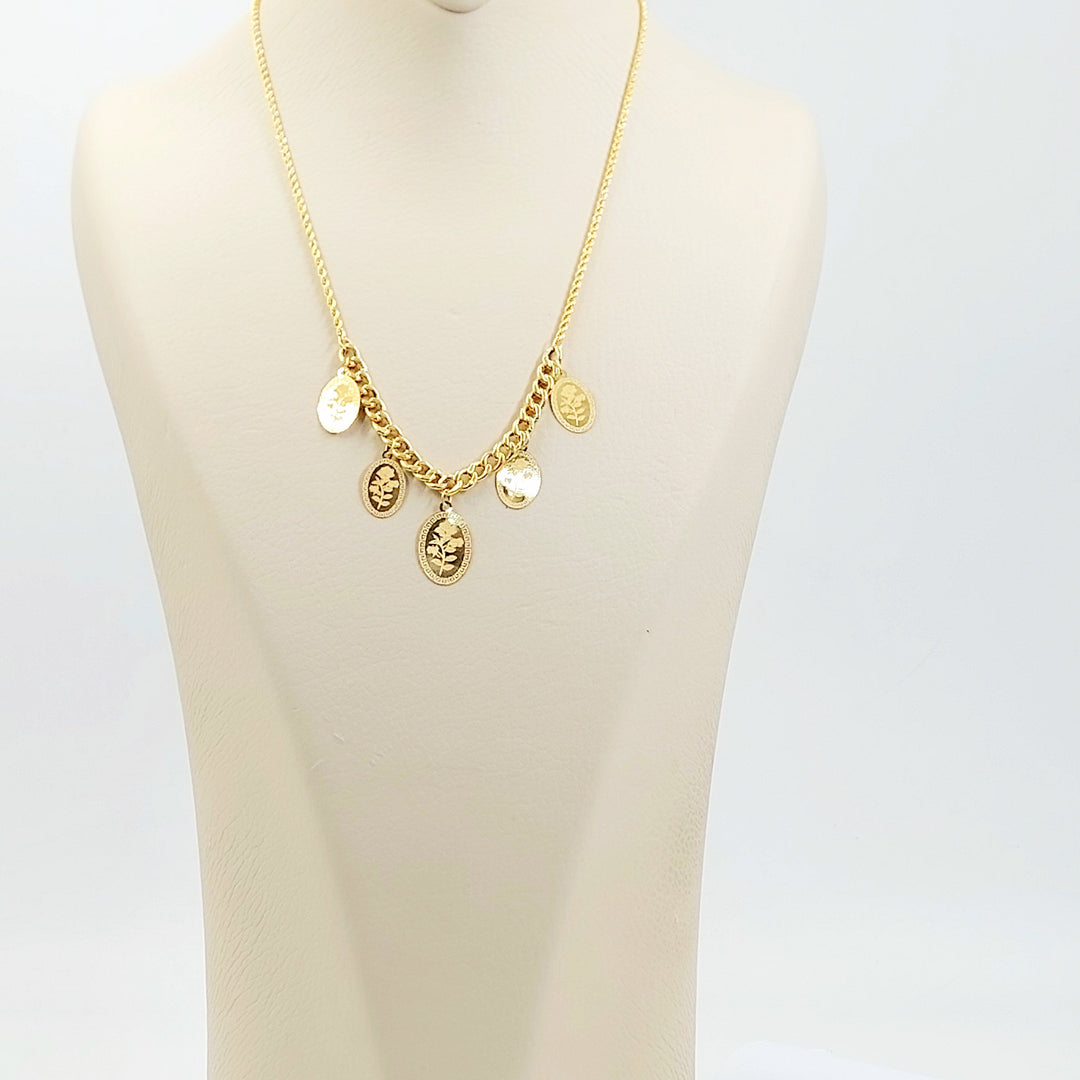 Ounce Set Made of 21K Gold by Saeed Jewelry 