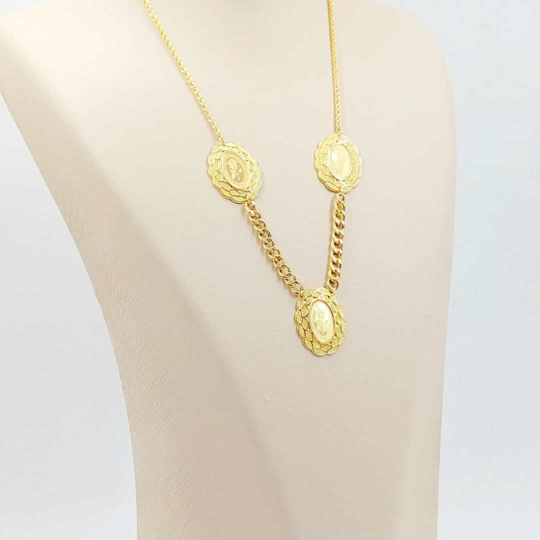 Ounce Set Made of 21K Gold by Saeed Jewelry 