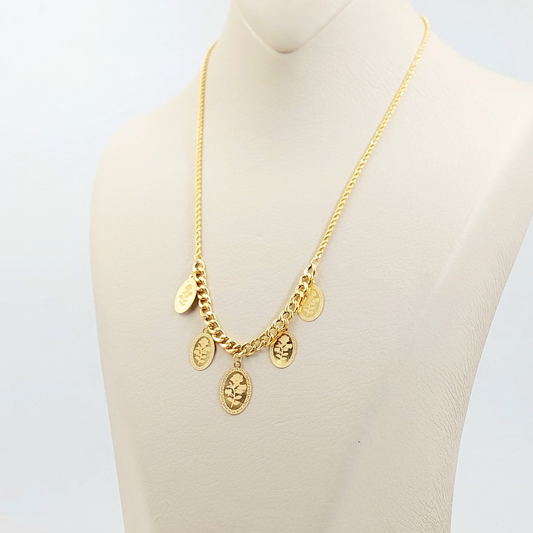 Ounce Set Made of 21K Gold by Saeed Jewelry 