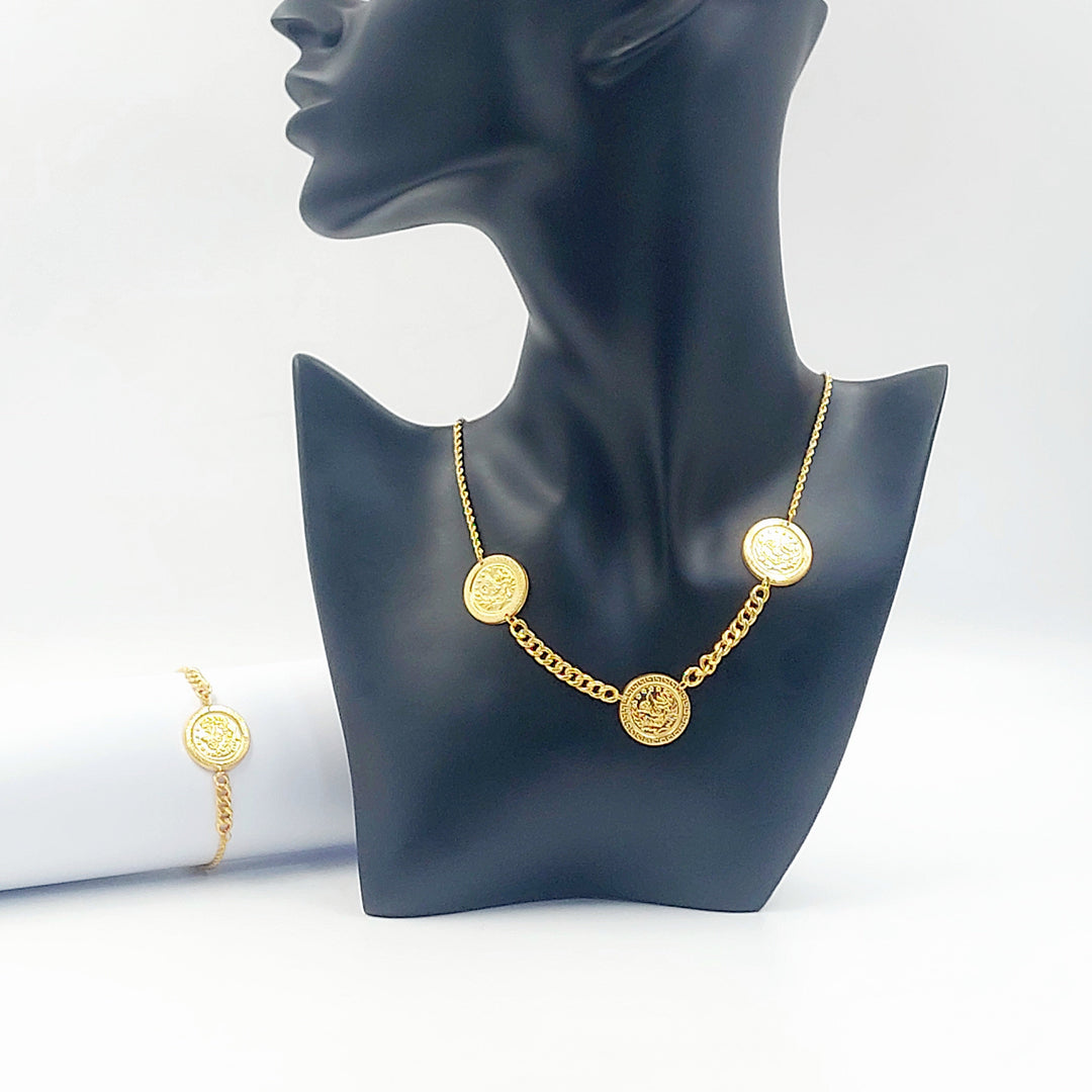 21K طقم رشادي-مجوهرات الشيخ سعيد-Saeed Jewelry 