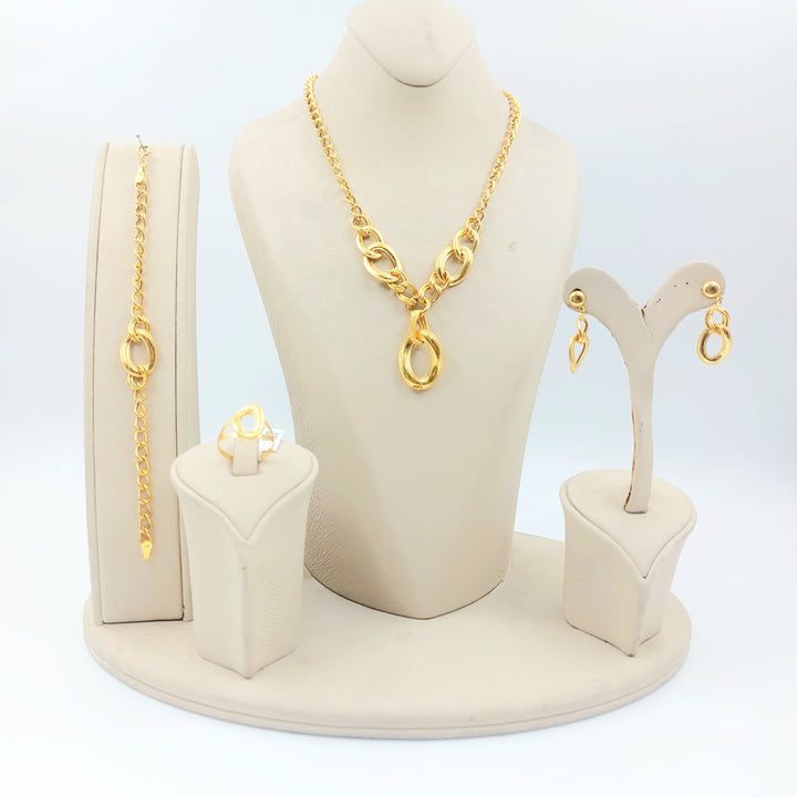 Taft Set Made of 21K Gold by Saeed Jewelry 