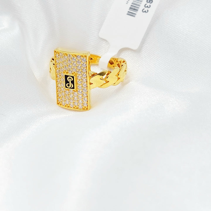 21K طقم جنزير مرصع-مجوهرات الشيخ سعيد-Saeed Jewelry 