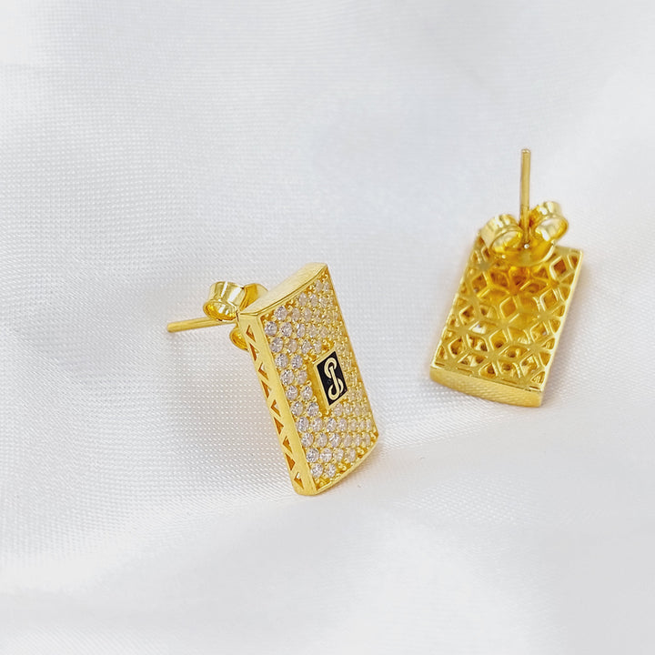 21K طقم جنزير مرصع-مجوهرات الشيخ سعيد-Saeed Jewelry 