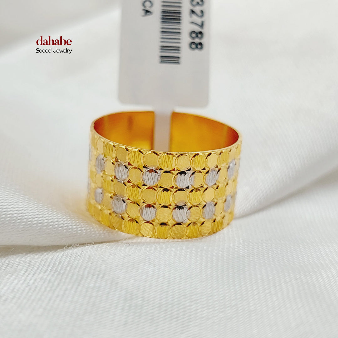 Number 32780 Deluxe CNC Wedding Ring – Saeed Jewelry