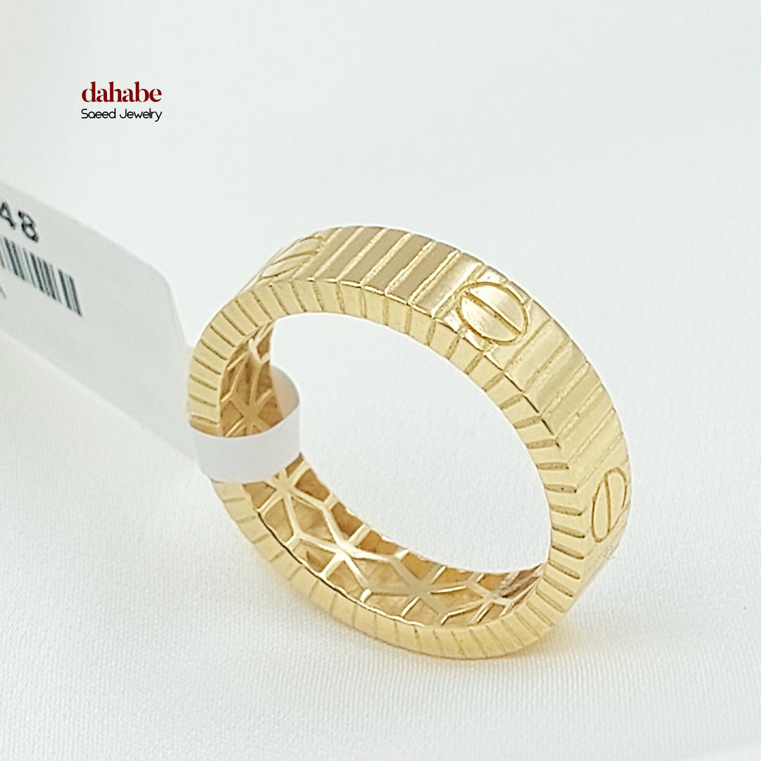 21K ذبلة فيجارو اكسترا-مجوهرات الشيخ سعيد-Saeed Jewelry 