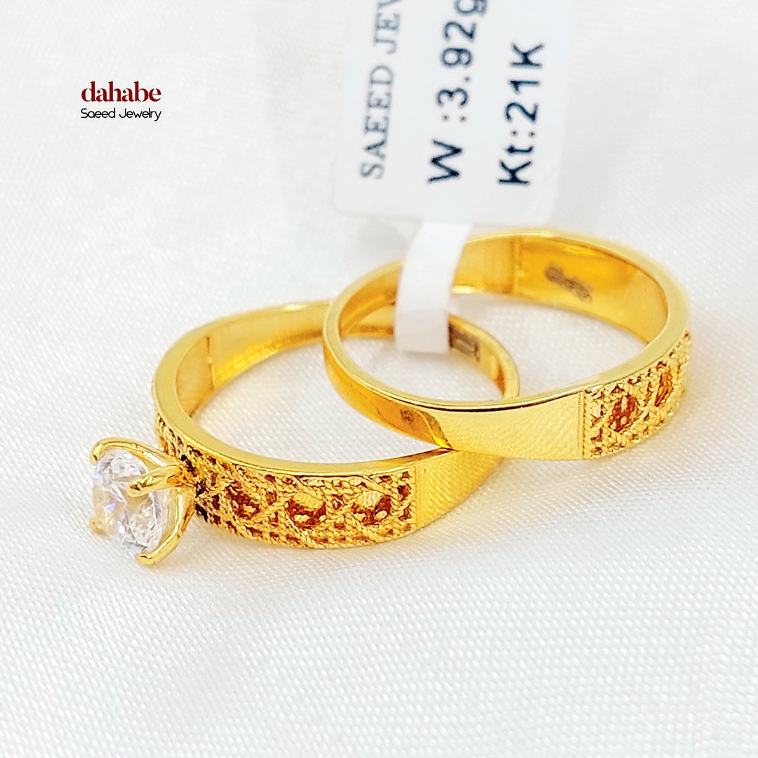 21K ذبلة تونز اكسترا-مجوهرات الشيخ سعيد-Saeed Jewelry 