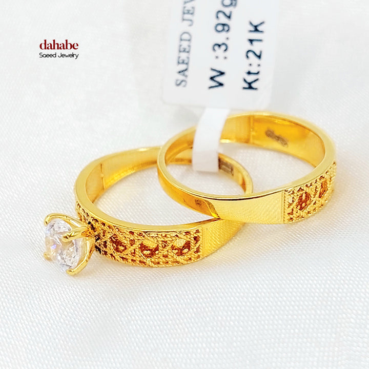21K ذبلة تونز اكسترا-مجوهرات الشيخ سعيد-Saeed Jewelry 