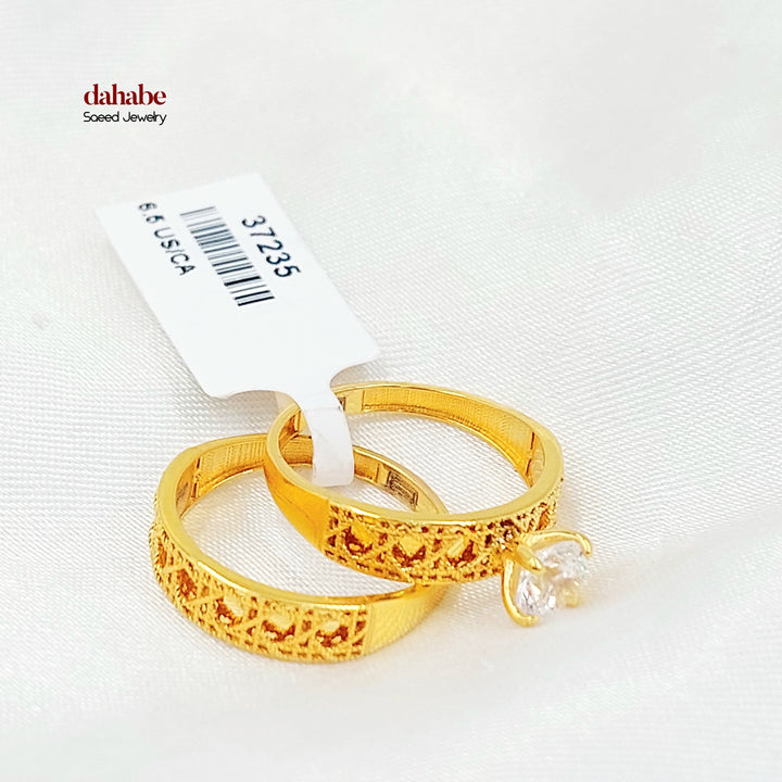 21K ذبلة تونز اكسترا-مجوهرات الشيخ سعيد-Saeed Jewelry 
