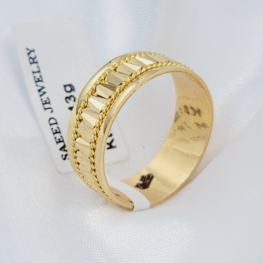 21K ذبلة سي ان سي جدل-مجوهرات الشيخ سعيد-Saeed Jewelry 