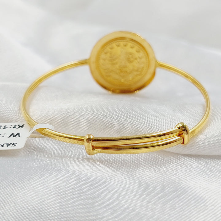 18K اسوارة اطفال-مجوهرات الشيخ سعيد-Saeed Jewelry 