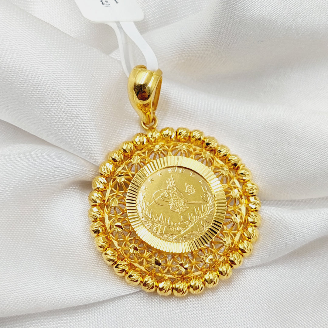 21K Gold Rashadi Pendant by Saeed Jewelry - Image 10