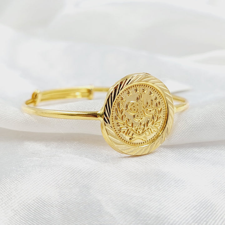 18K اسوارة اطفال-مجوهرات الشيخ سعيد-Saeed Jewelry 