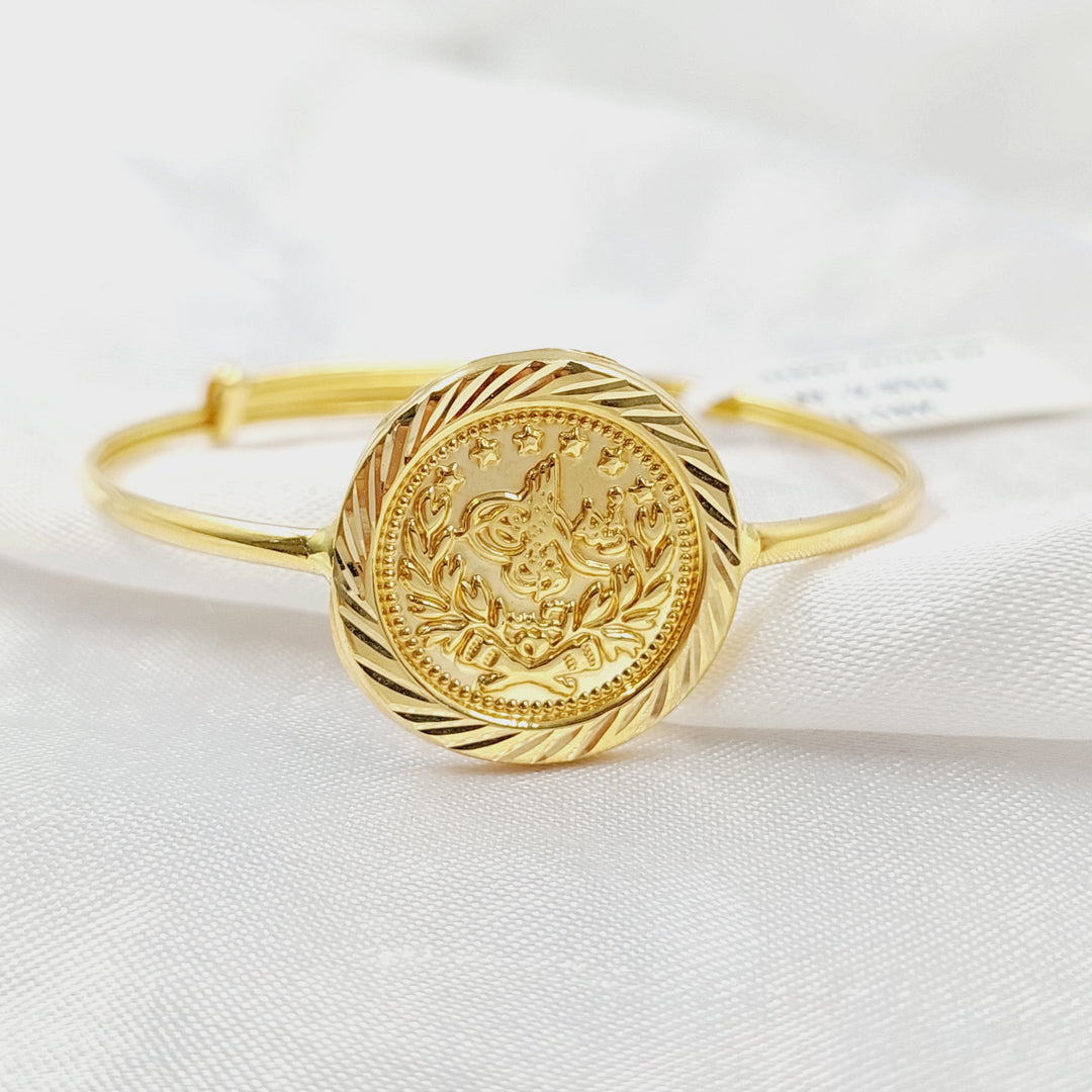 18K اسوارة اطفال-مجوهرات الشيخ سعيد-Saeed Jewelry 