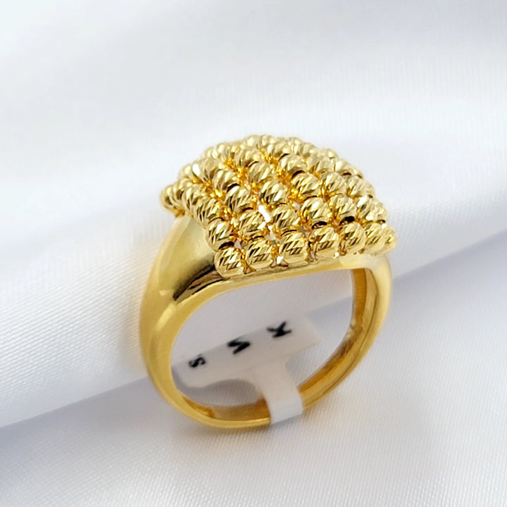 Balls Ring Made of 21K Gold by Saeed Jewelry 