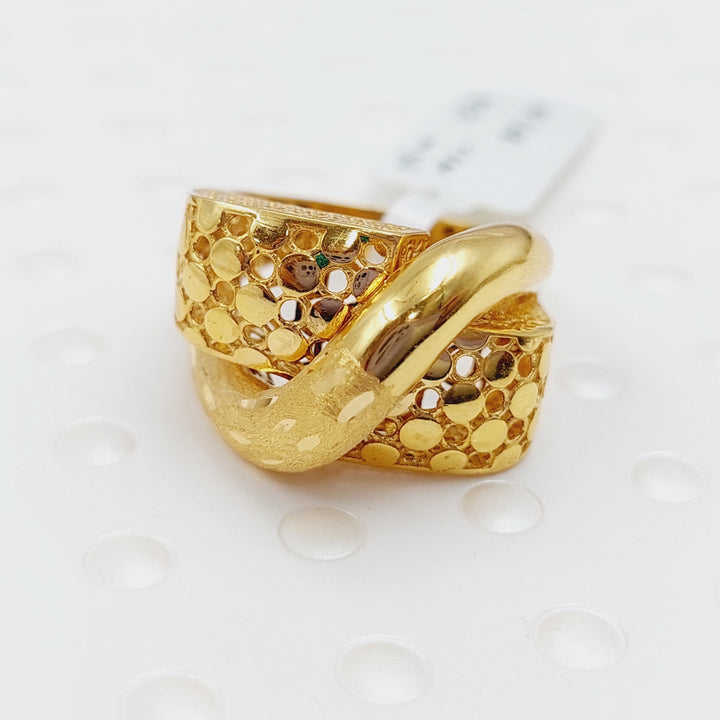 21K Gold Fancy Ring by Saeed Jewelry - Image 5