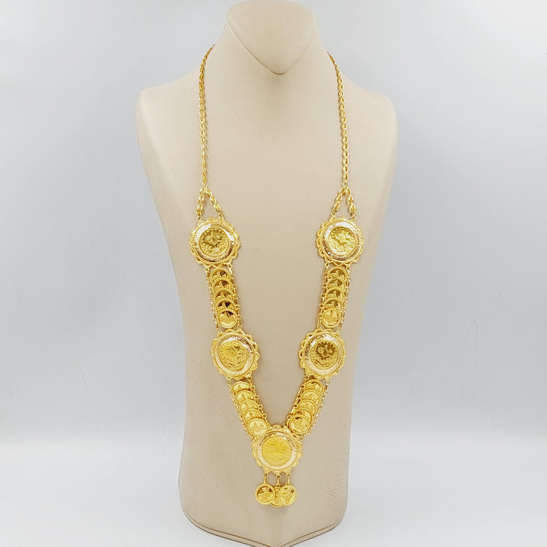 21K Gold Rashadi Necklace by Saeed Jewelry - Image 1