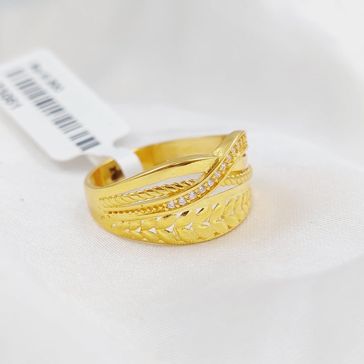 21K Gold Fancy Ring by Saeed Jewelry - Image 5