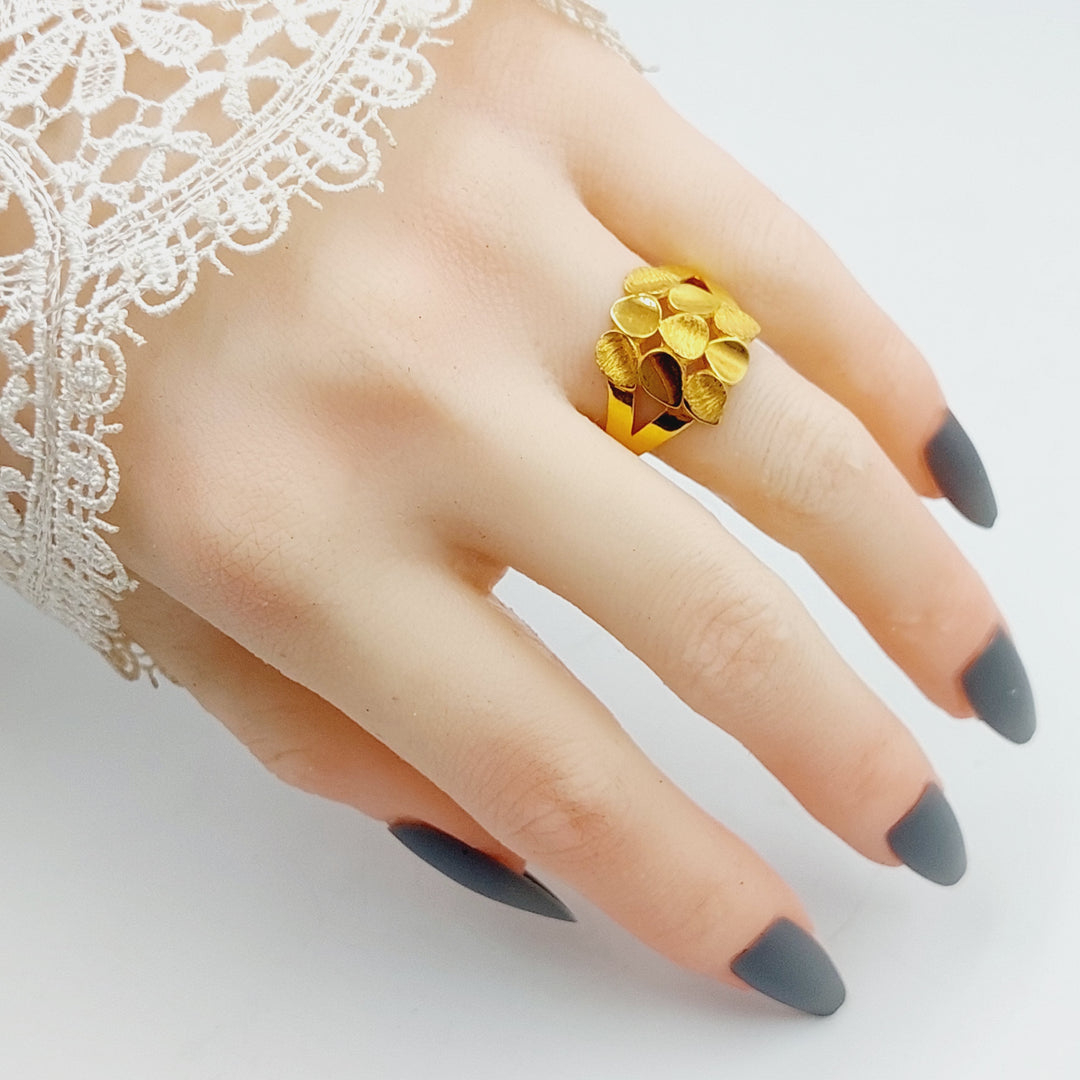 21K Gold Tears Ring by Saeed Jewelry - Image 8