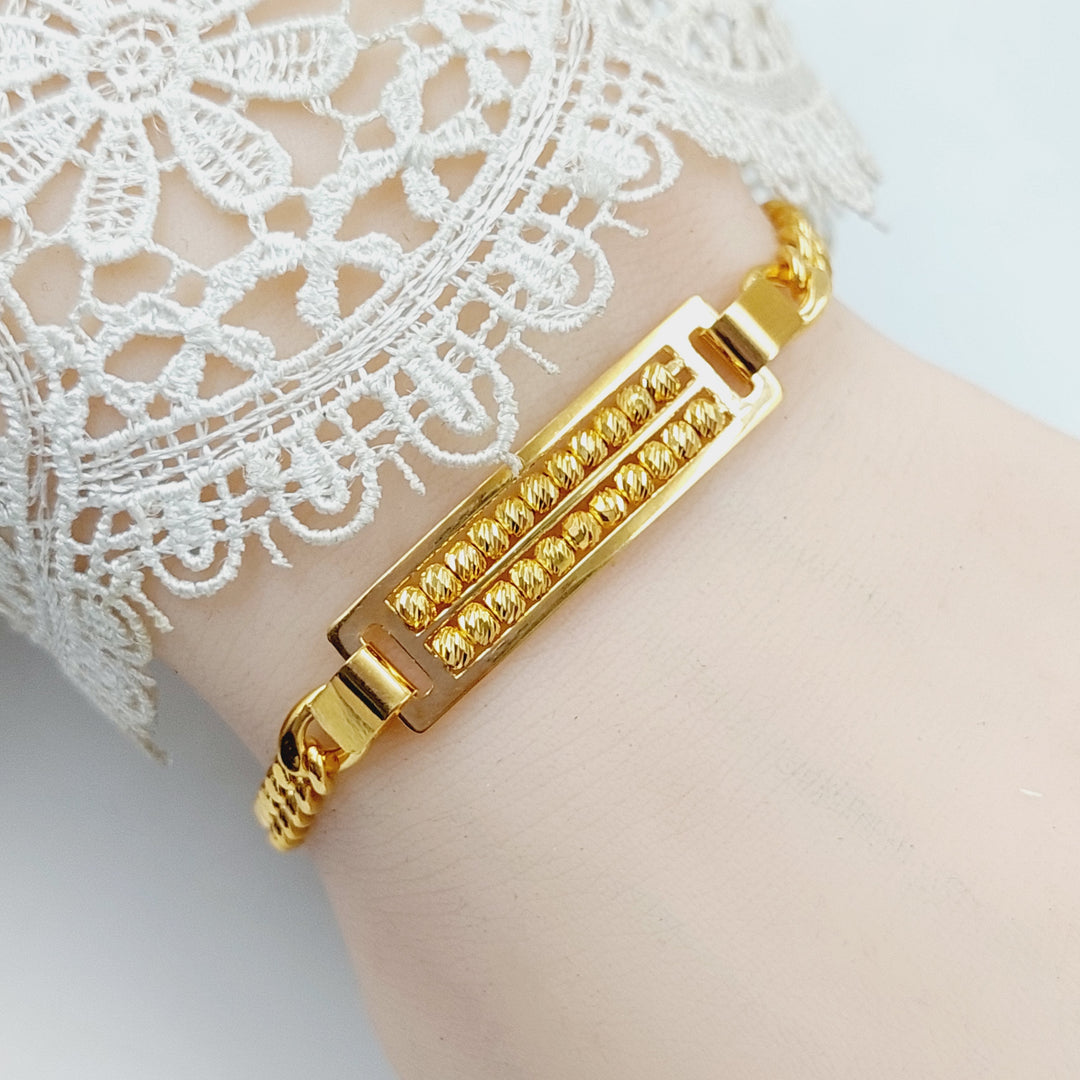 Balls Bracelet  Made Of 21K Yellow Gold by Saeed Jewelry-29074