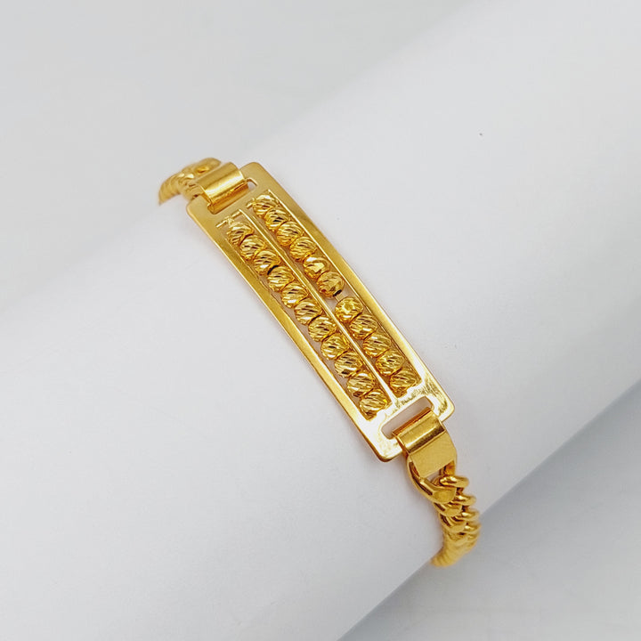 Balls Bracelet  Made Of 21K Yellow Gold by Saeed Jewelry-29074