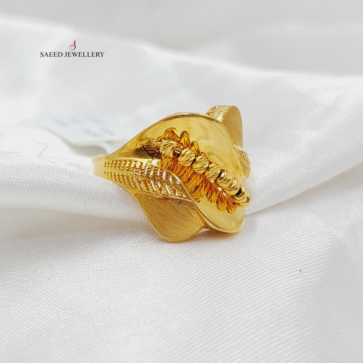 21K Gold Balls Ring by Saeed Jewelry - Image 2