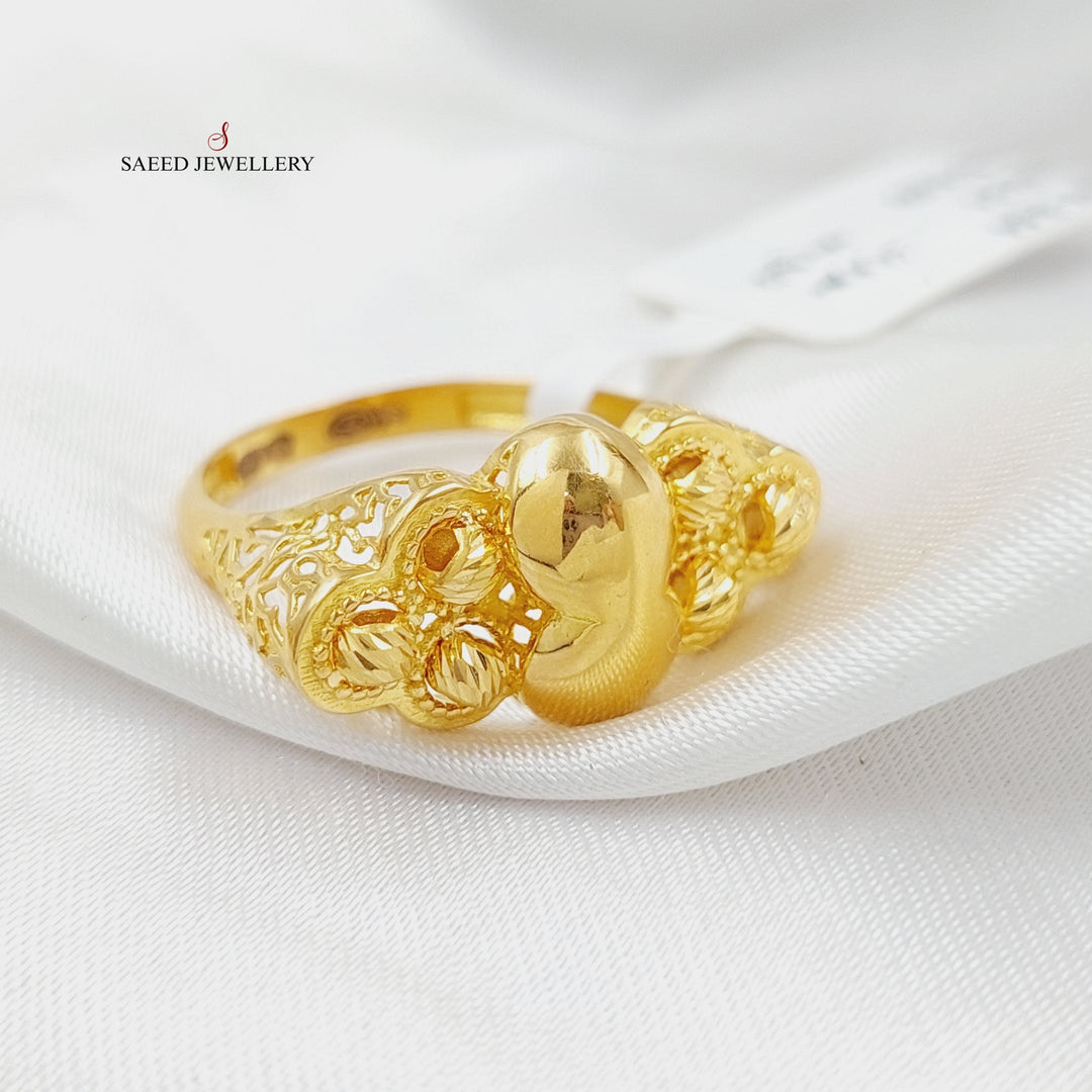 21K Gold Balls Ring by Saeed Jewelry - Image 5