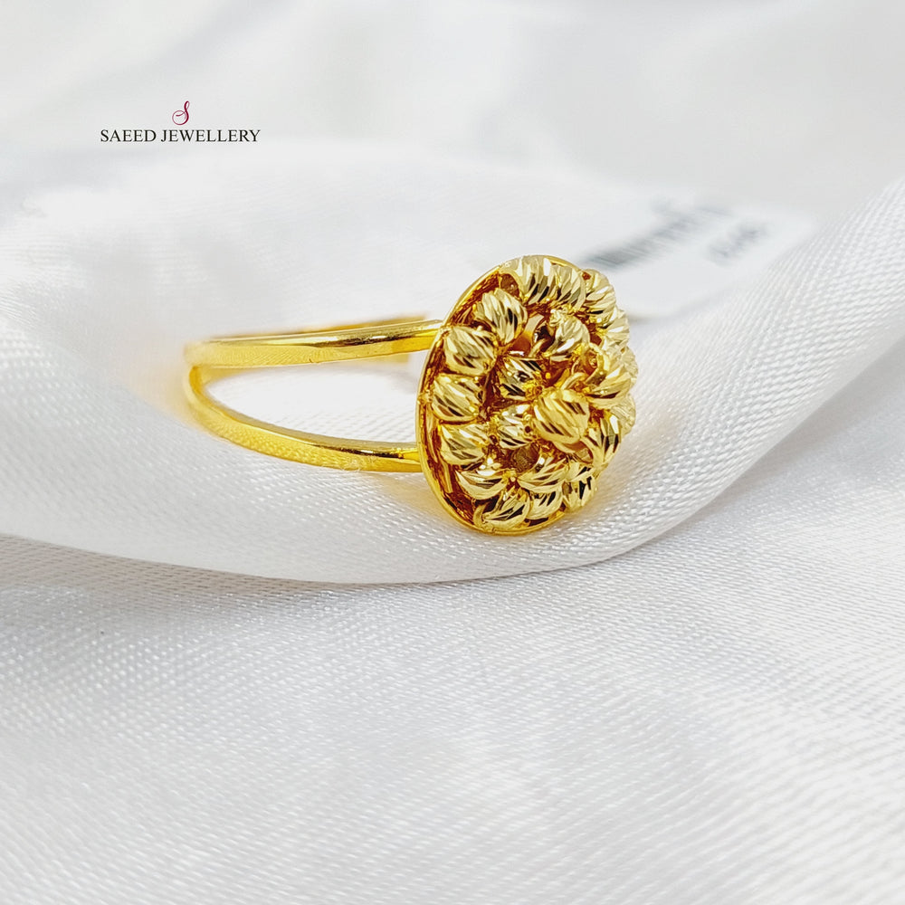 Balls Ring  Made Of 21K Yellow Gold by Saeed Jewelry-30137