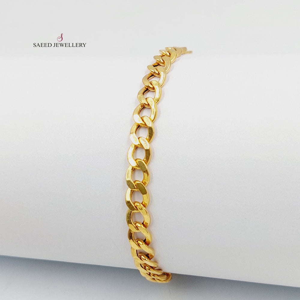 21K Gold Bracelet by Saeed Jewelry - Image 2