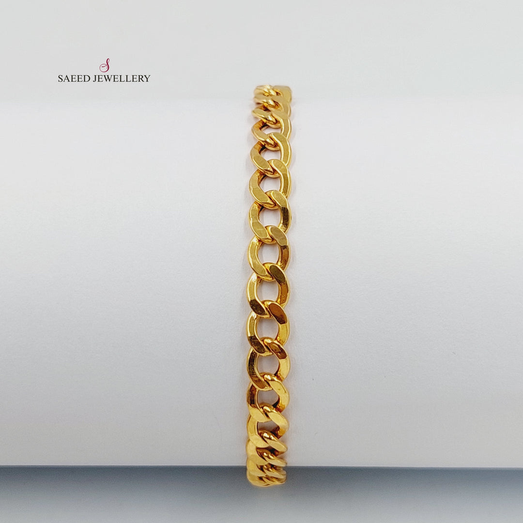 21K Gold Bracelet by Saeed Jewelry - Image 4