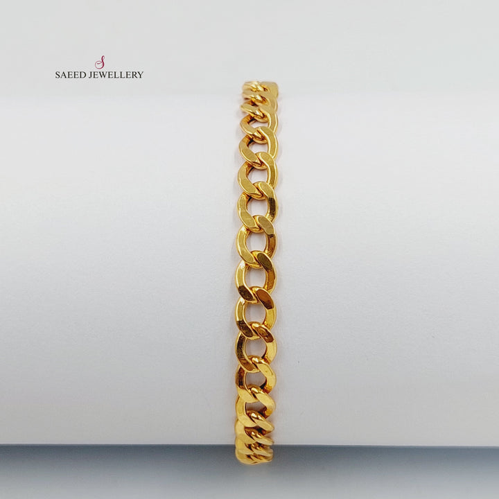 21K Gold Bracelet by Saeed Jewelry - Image 4