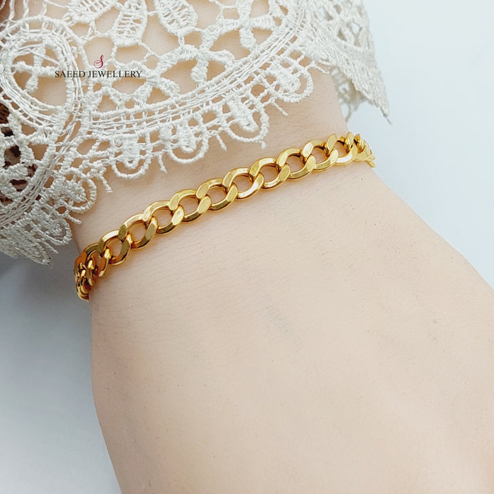 21K Gold Bracelet by Saeed Jewelry - Image 6