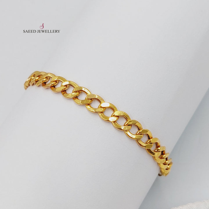 21K Gold Bracelet by Saeed Jewelry - Image 1