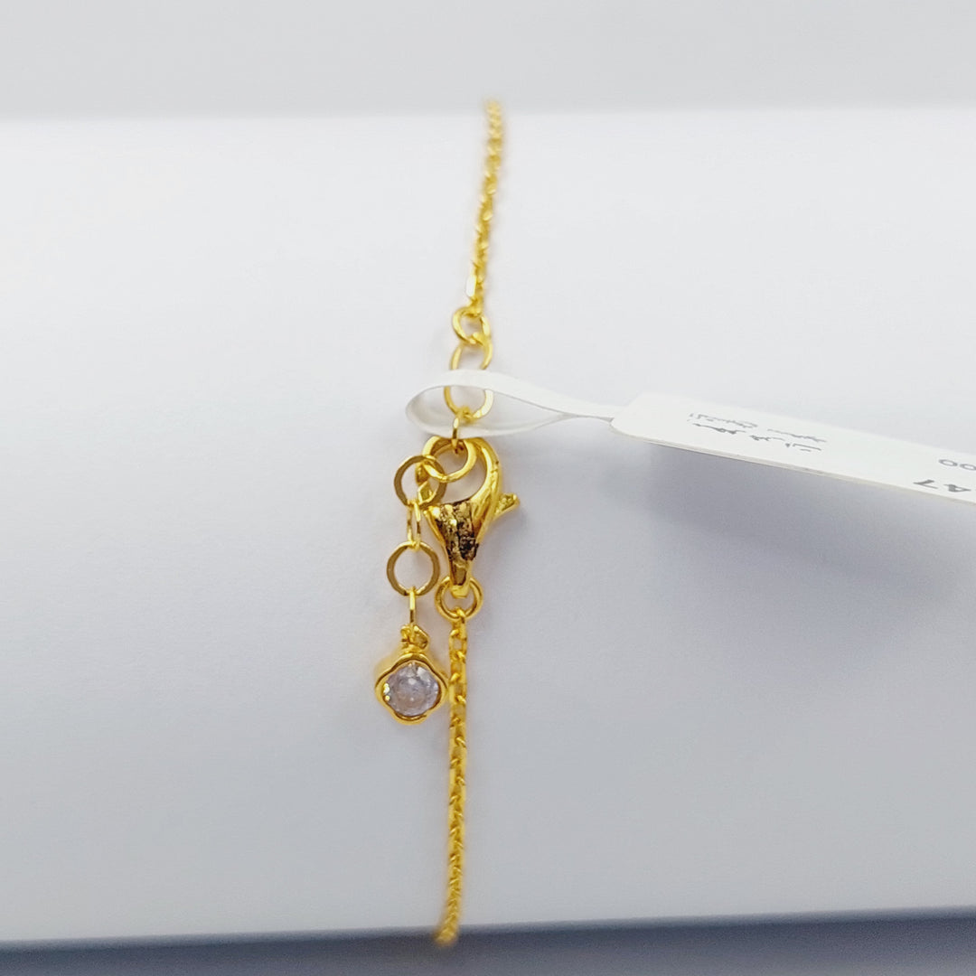 Butterfly Bracelet  Made Of 21K Yellow Gold by Saeed Jewelry-28696