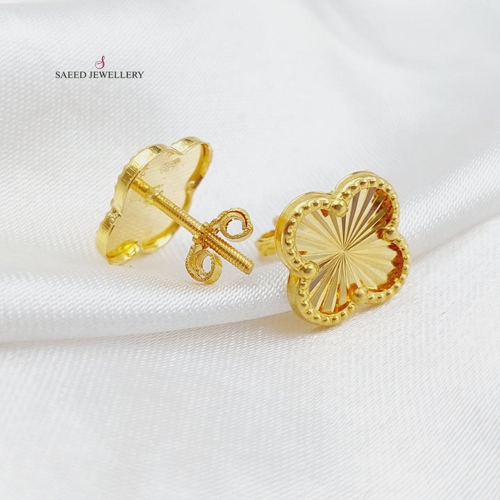 18K Gold Butterfly Earrings by Saeed Jewelry - Image 4