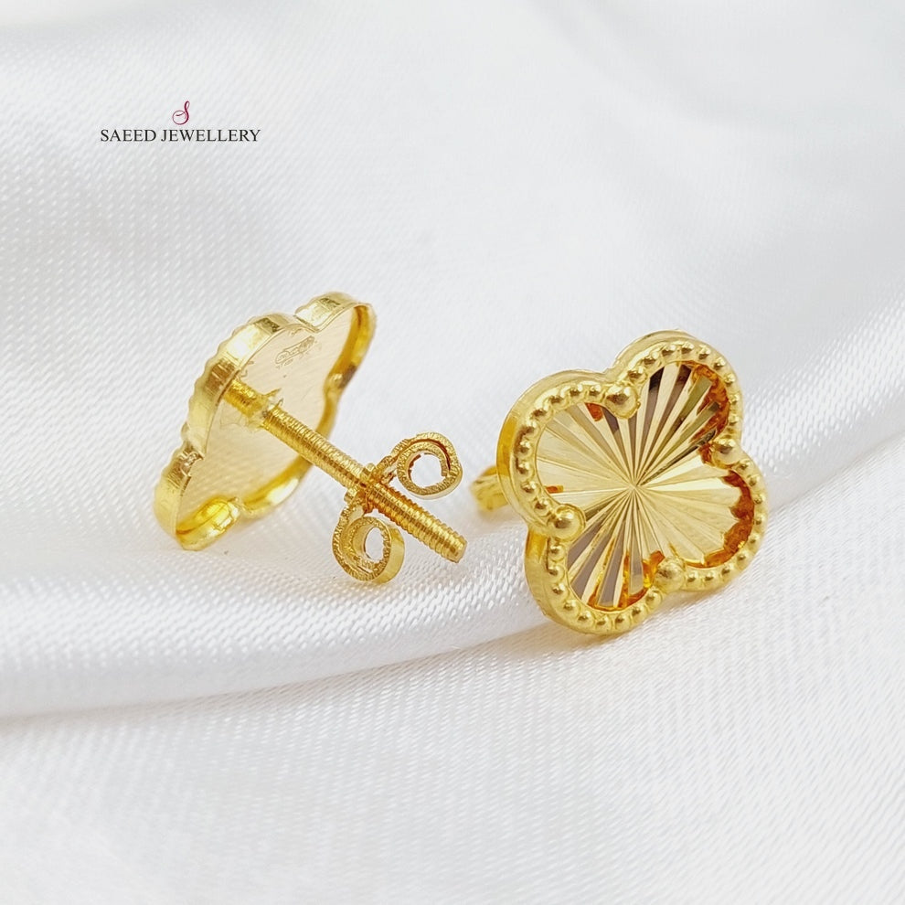 18K Gold Butterfly Earrings by Saeed Jewelry - Image 6